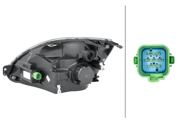 Фара передняя правая на Ford Fiesta Mk4 JAS, JBS