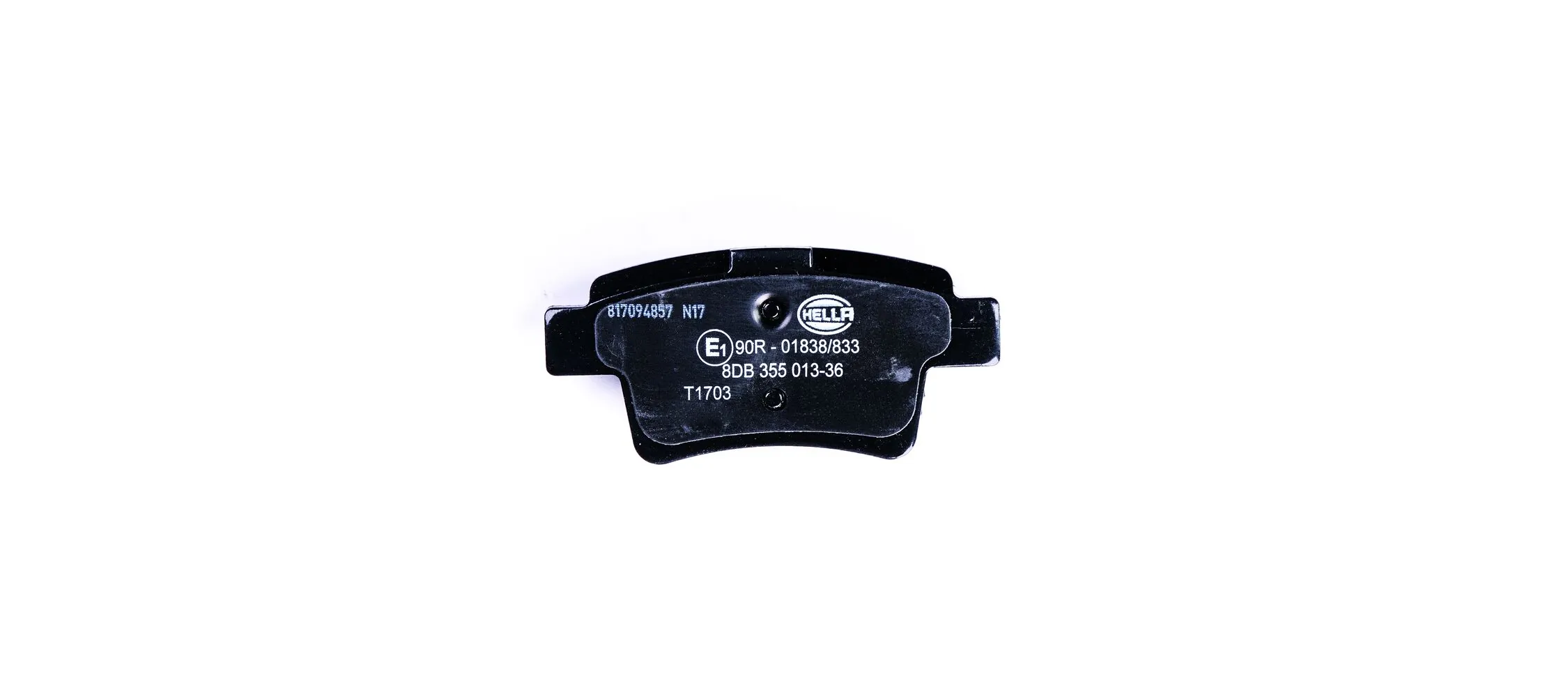 8DB355013361 HELLA Колодки тормозные дисковые комплект
