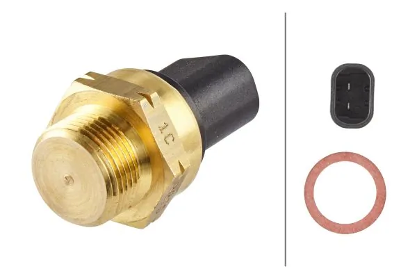 Sensor de temperatura do fluido de esfriamento (de ativação de ventilador do radiador) Opel Omega A 66, 67