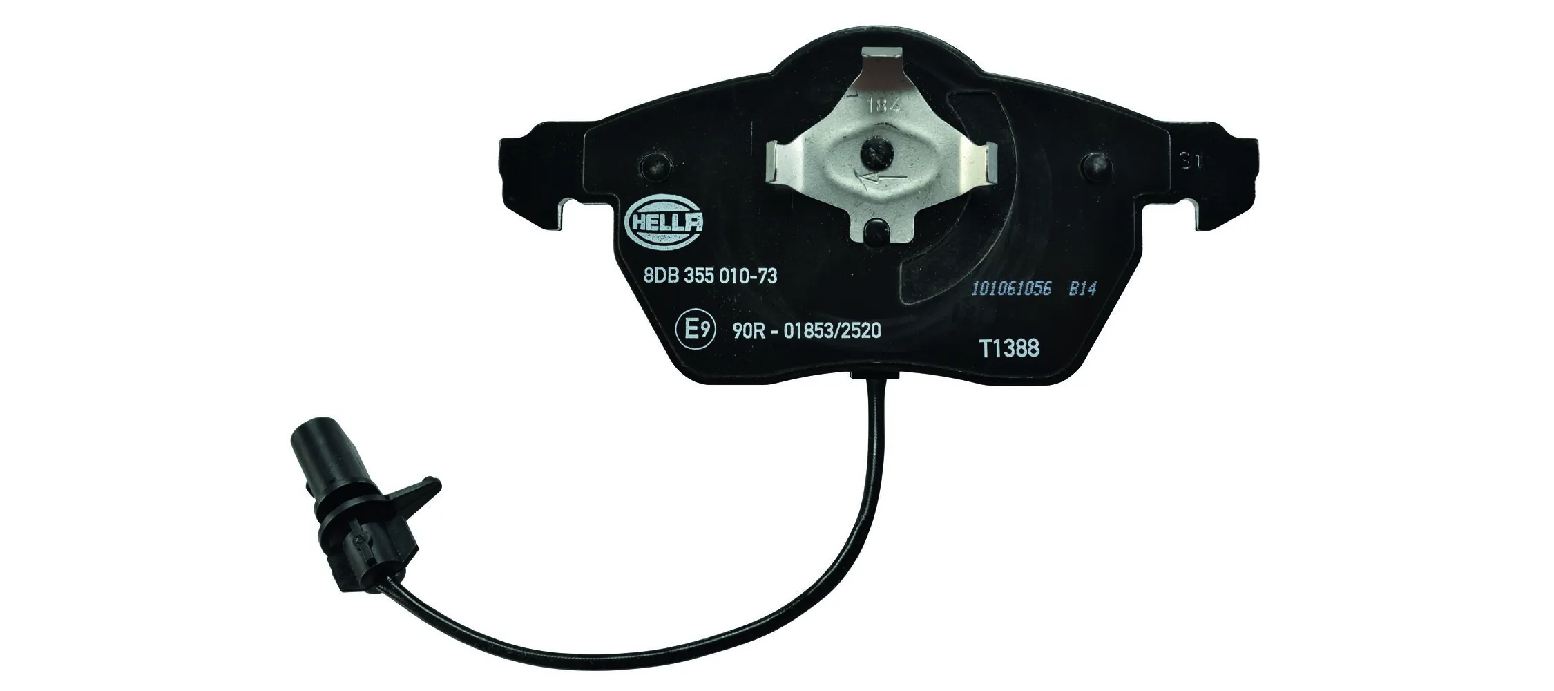 8DB355010731 HELLA Колодки передние