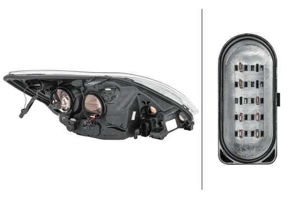 Фара левая Ford Focus II хэтчбек (DA, HCP, DP) (2004 - 2011) цена, от 98.04 USD