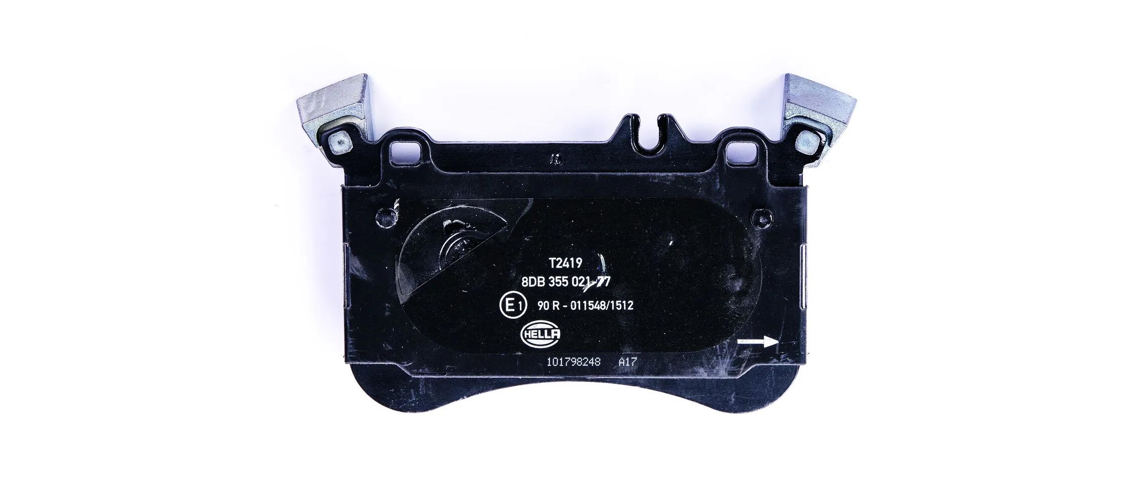 Передние тормозные колодки 1254076 General Motors