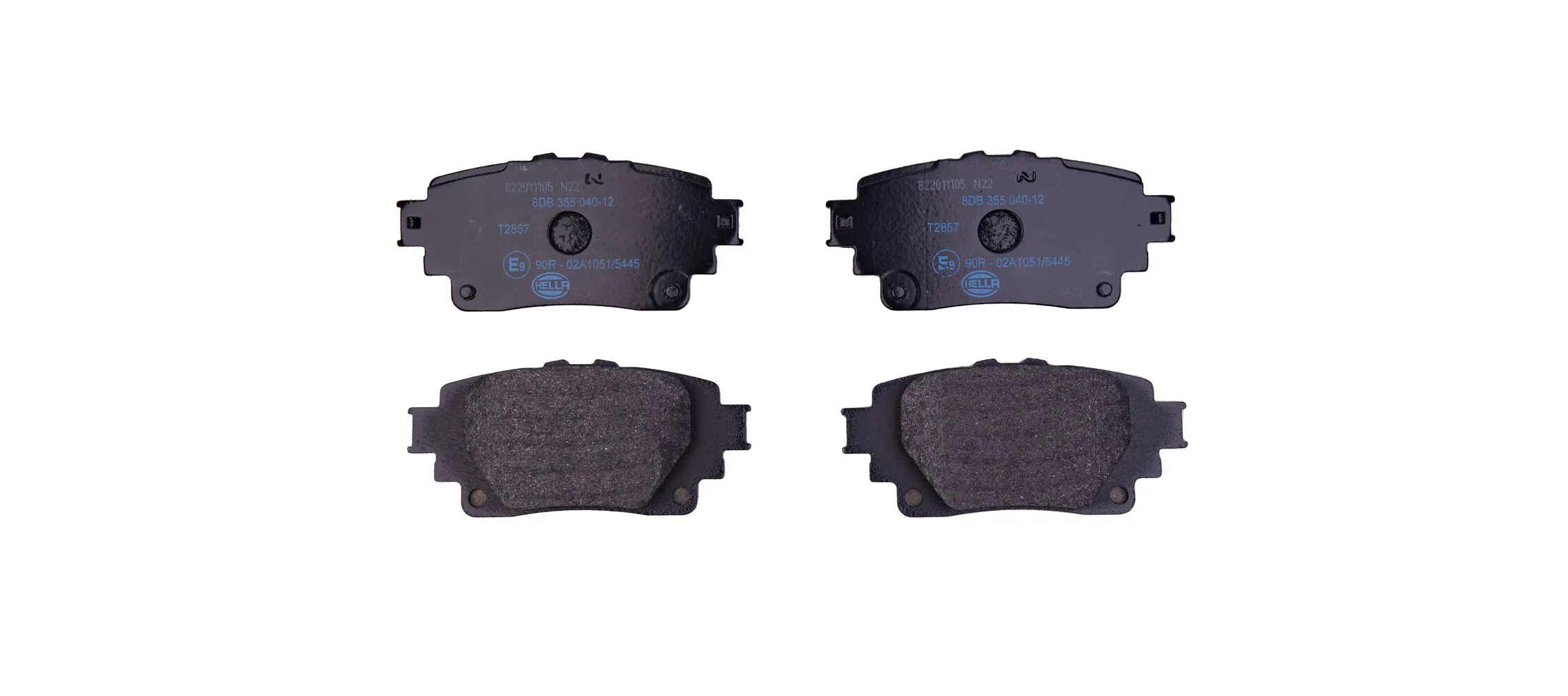 Задние тормозные колодки GK1529 CTR