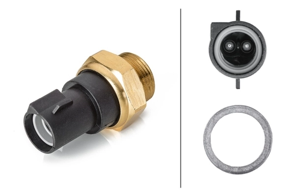 Compre Sensor de temperatura do fluido de esfriamento (de ativação de ventilador do radiador) Ford Fiesta 