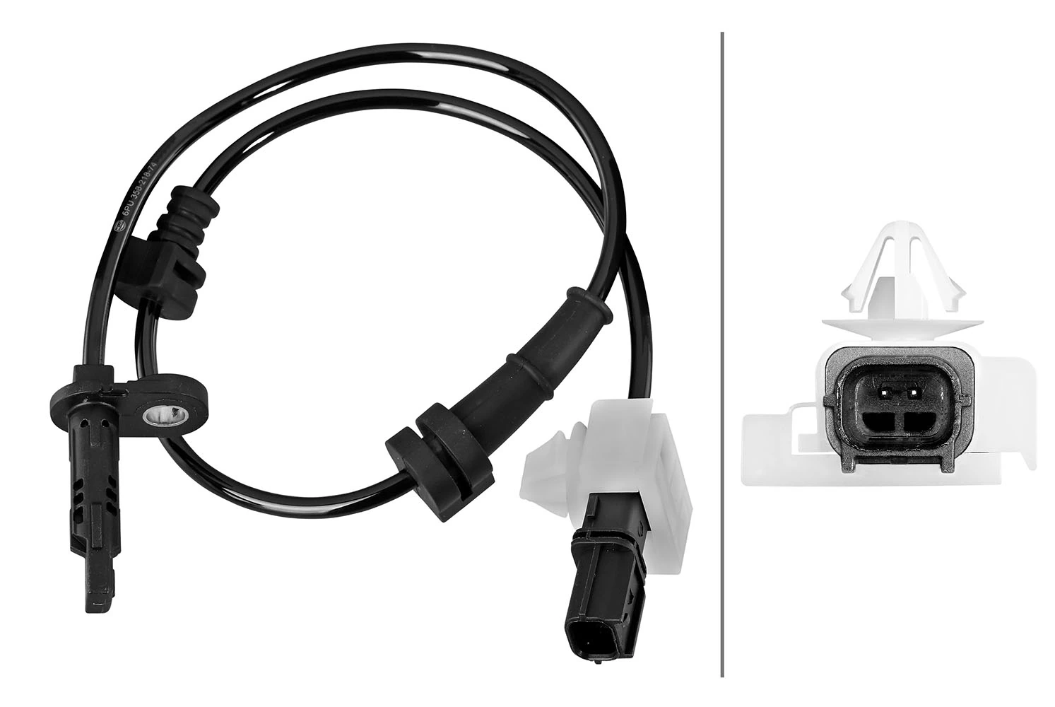 6PU358218741 HELLA Датчик АБС (ABS) задний