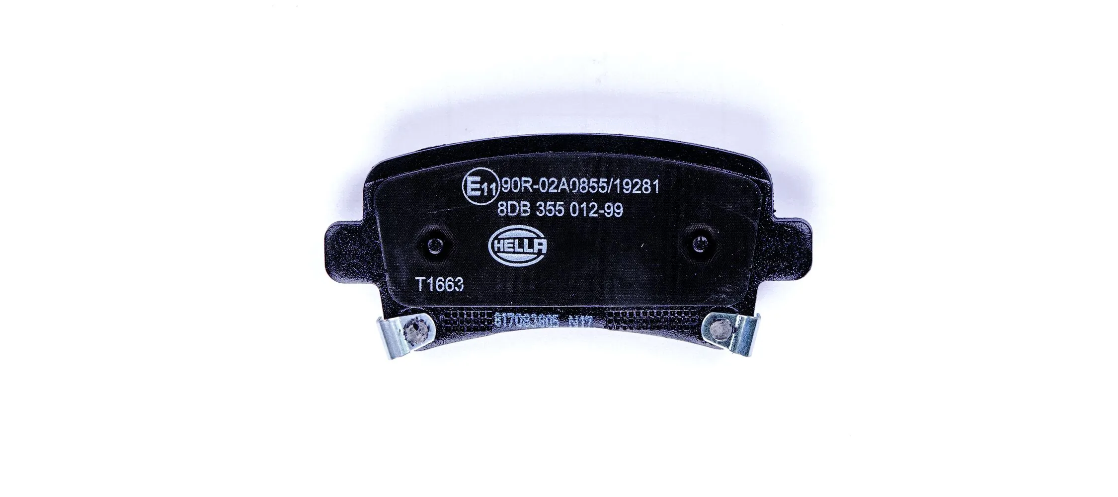 8DB355012991 HELLA Колодки тормозные дисковые комплект