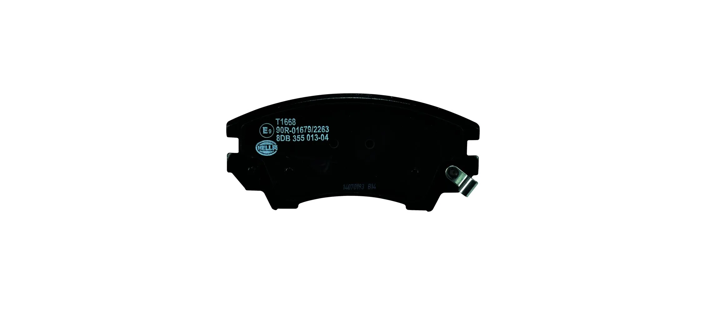 8DB355013041 HELLA Колодки передние
