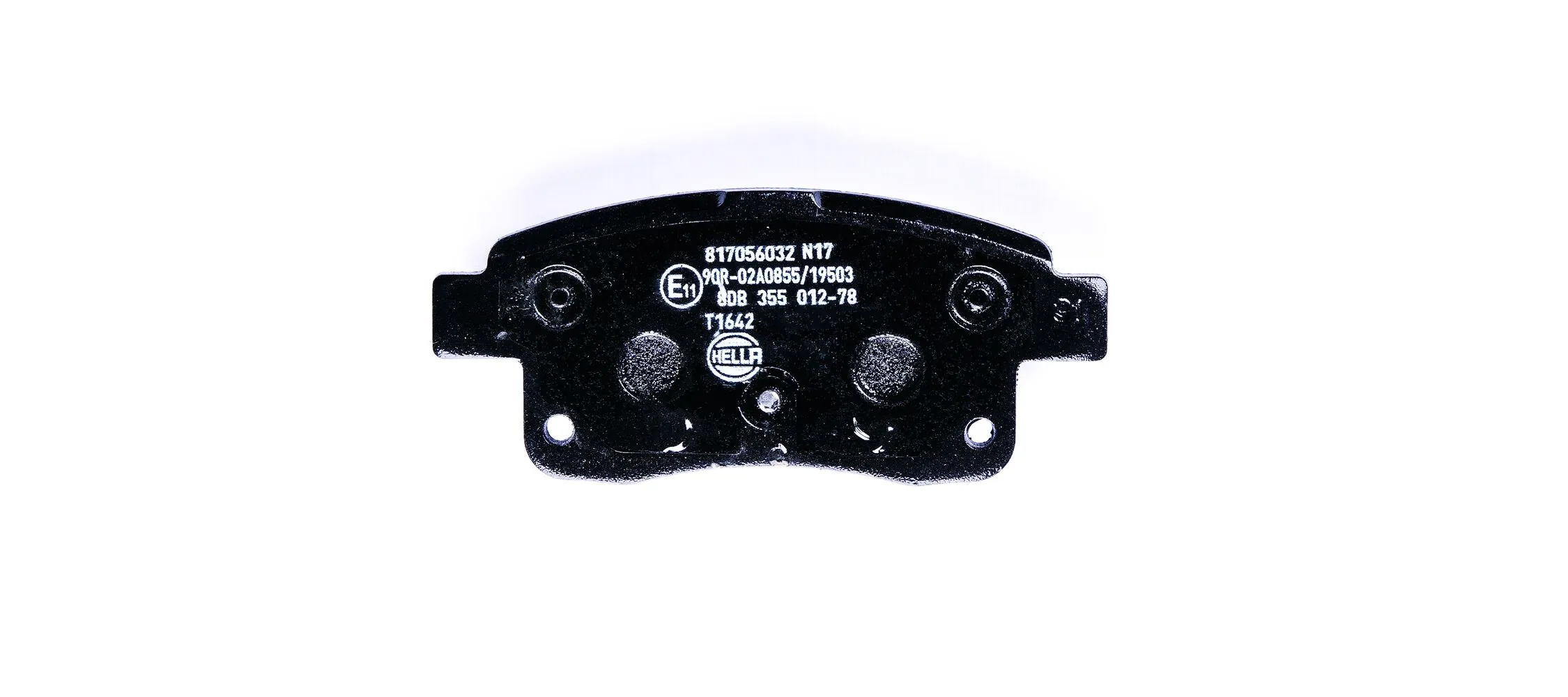 8DB355012781 HELLA Колодки тормозные дисковые комплект