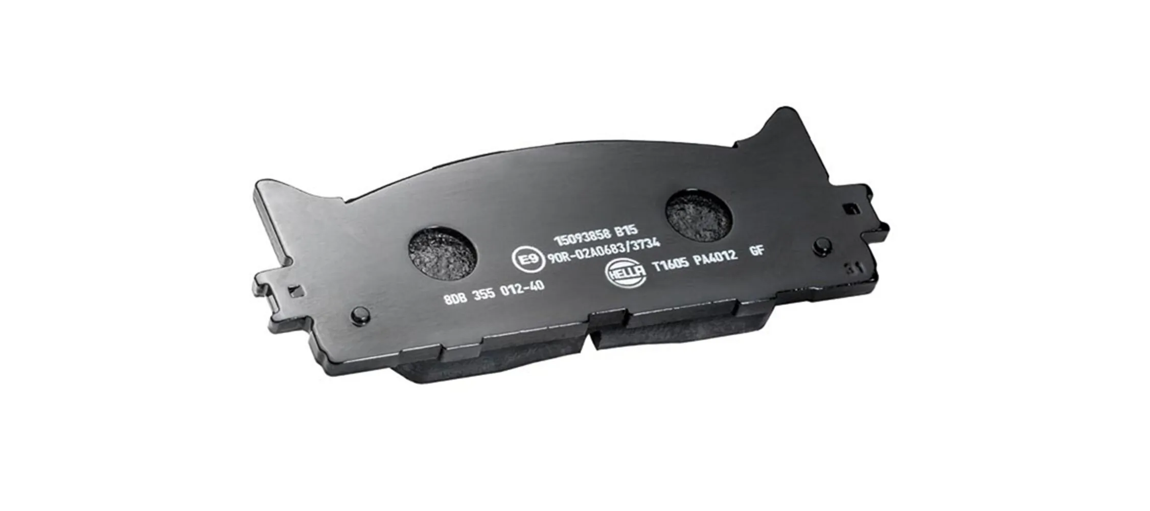 8DB355012401 HELLA Колодки передние