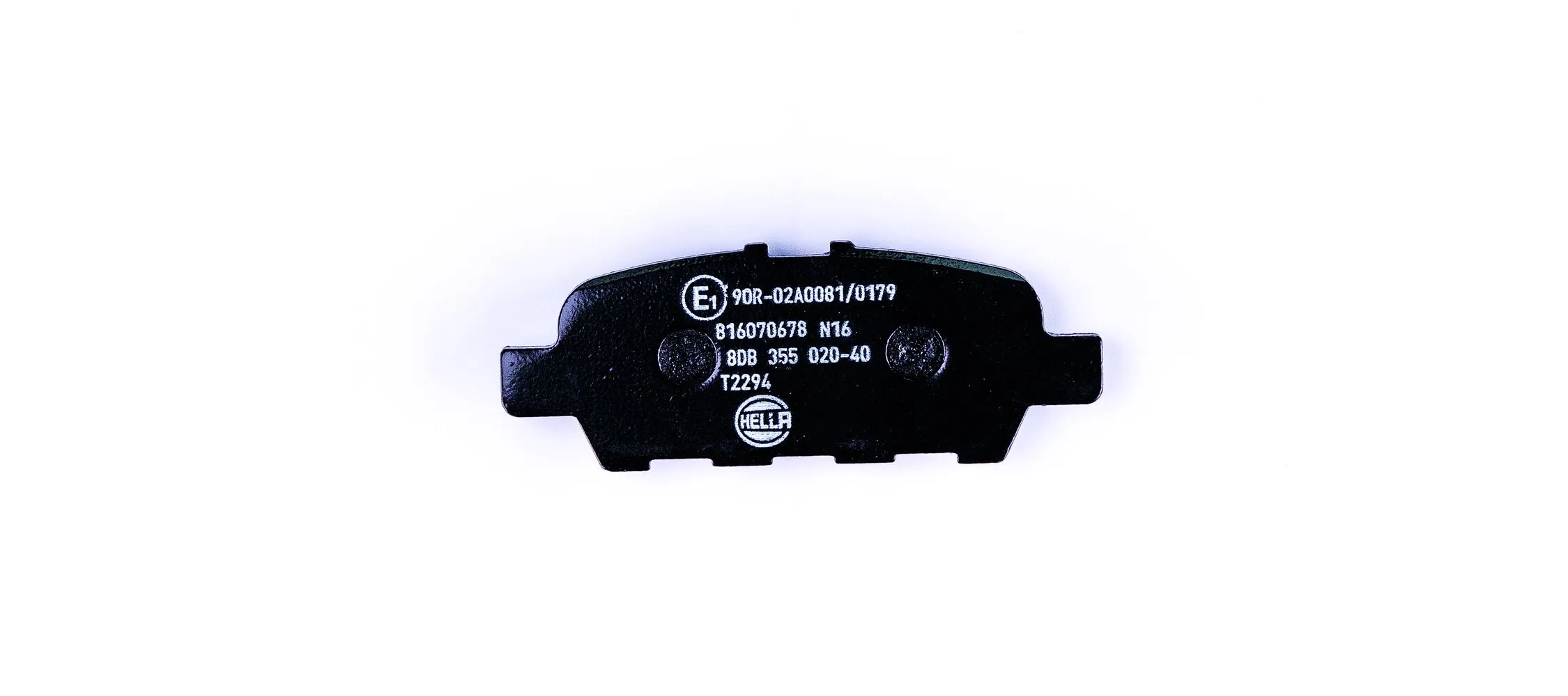 8DB355020401 HELLA Колодки тормозные дисковые комплект