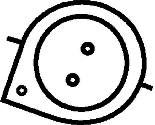 Sensor de temperatura do fluido de esfriamento (de ativação de ventilador do radiador) para Ford Fiesta COURIER F3L, F5L