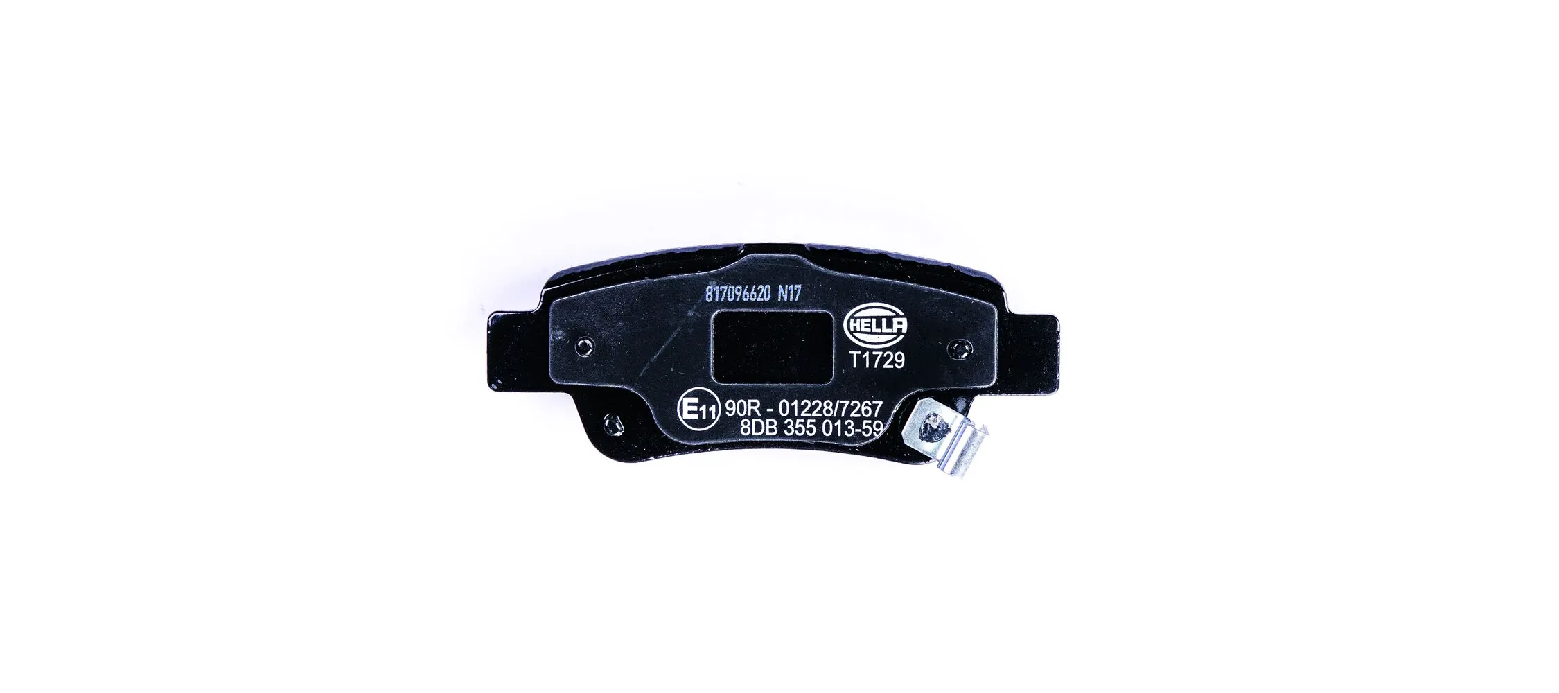 8DB355013591 HELLA Колодки тормозные дисковые комплект