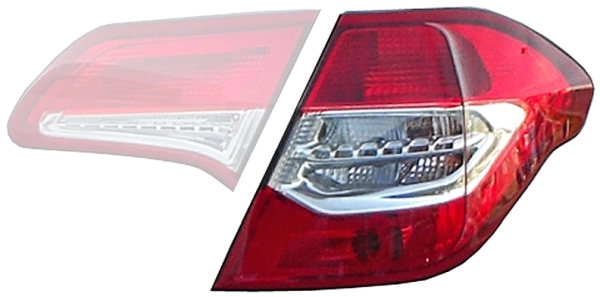 233888T Polcar Задний правый внешний фонарь
