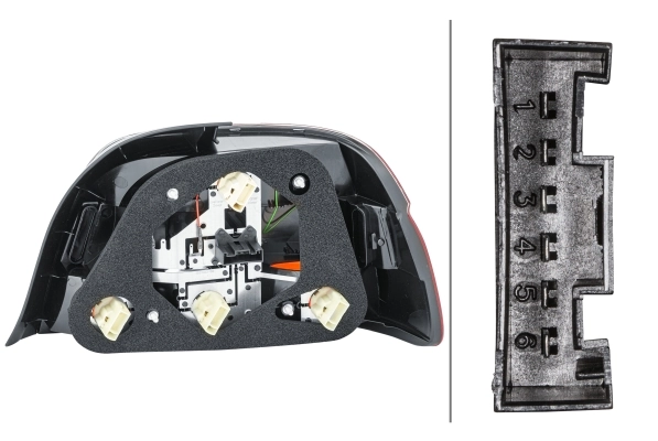 Задний левый стоп на BMW 5  E39