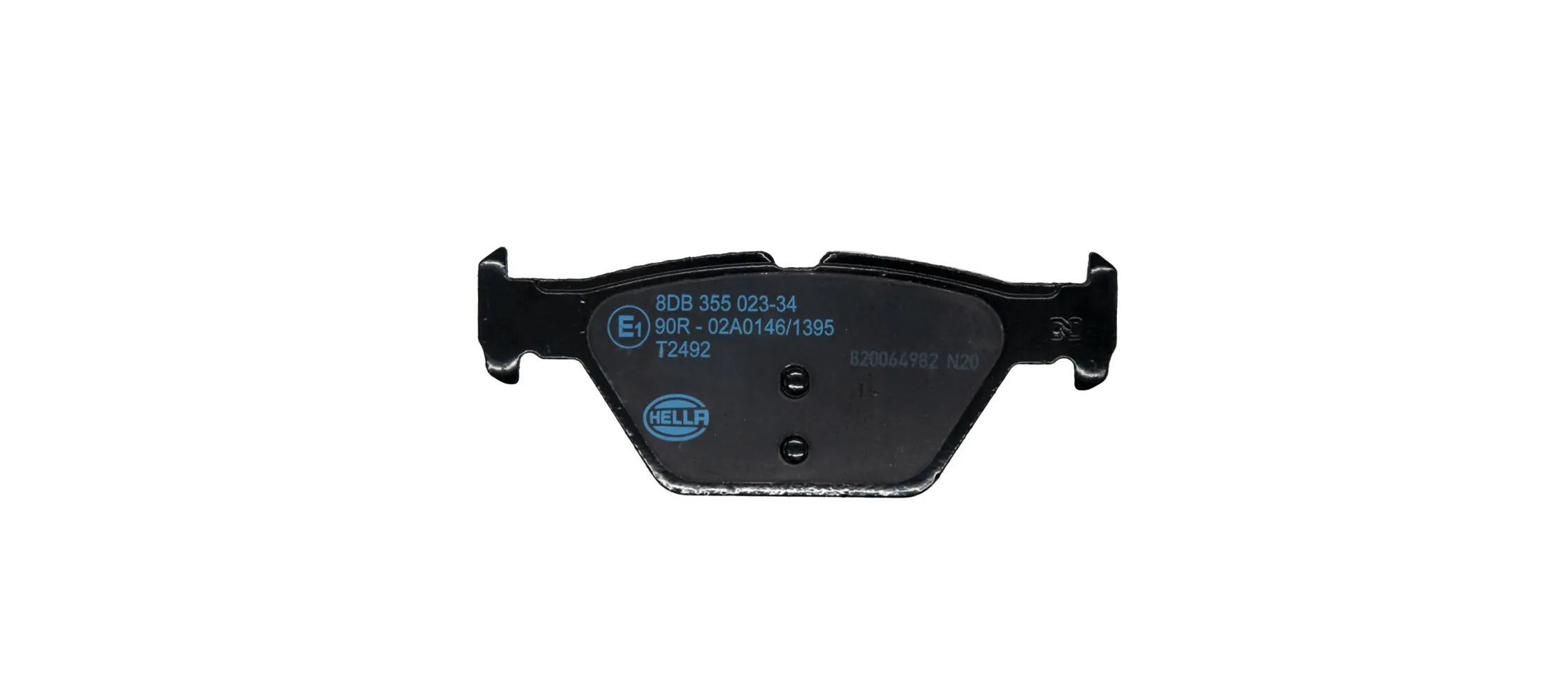 8DB355023341 HELLA Колодки тормозные дисковые комплект