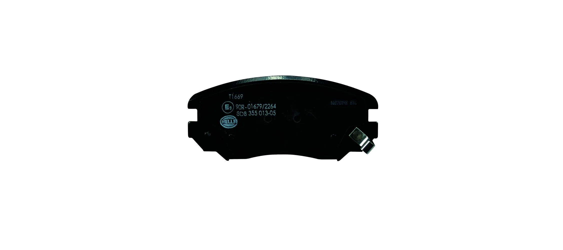 8DB355013051 HELLA Колодки передние