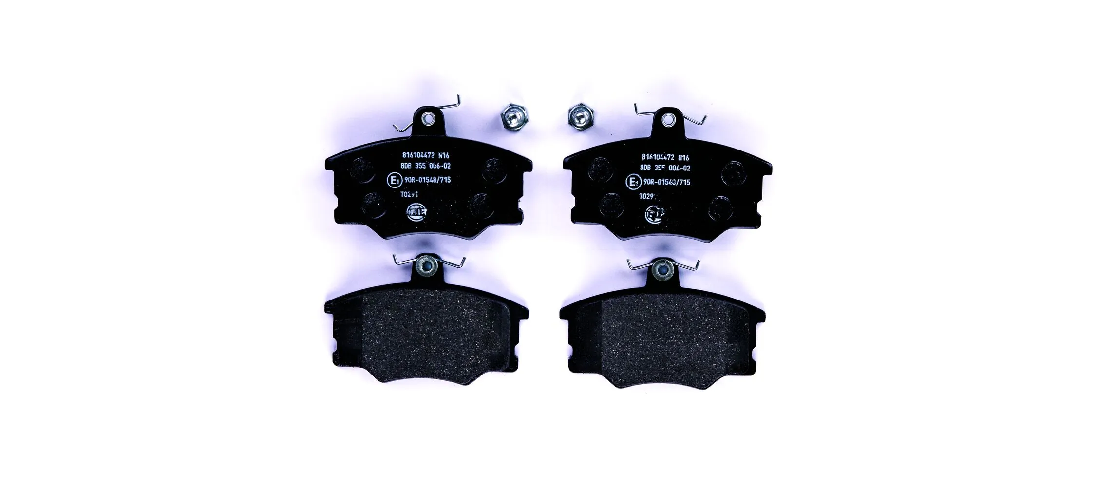  Sapatas do freio dianteiras de disco Audi 80 B2 sedan (81, 85) (1978 - 1986) B2