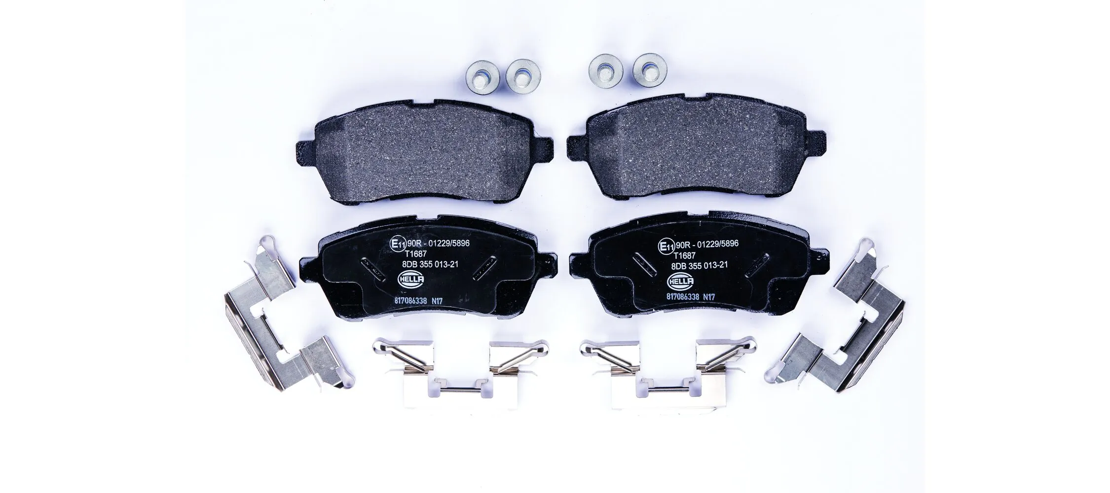 Compre Sapatas do freio dianteiras de disco Ford Fiesta 