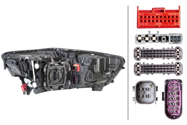 1EX012976221 HELLA Фара передняя правая