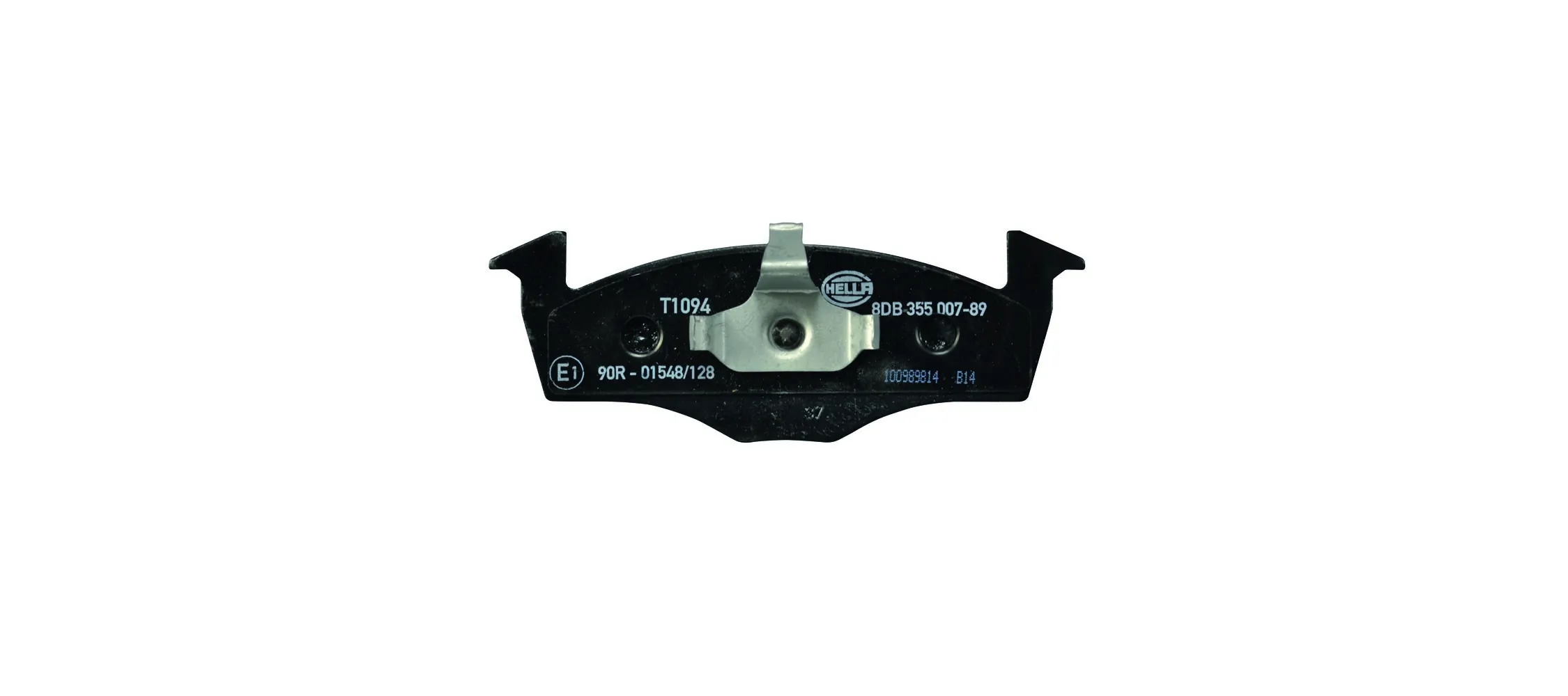 8DB355007891 HELLA Колодки передние