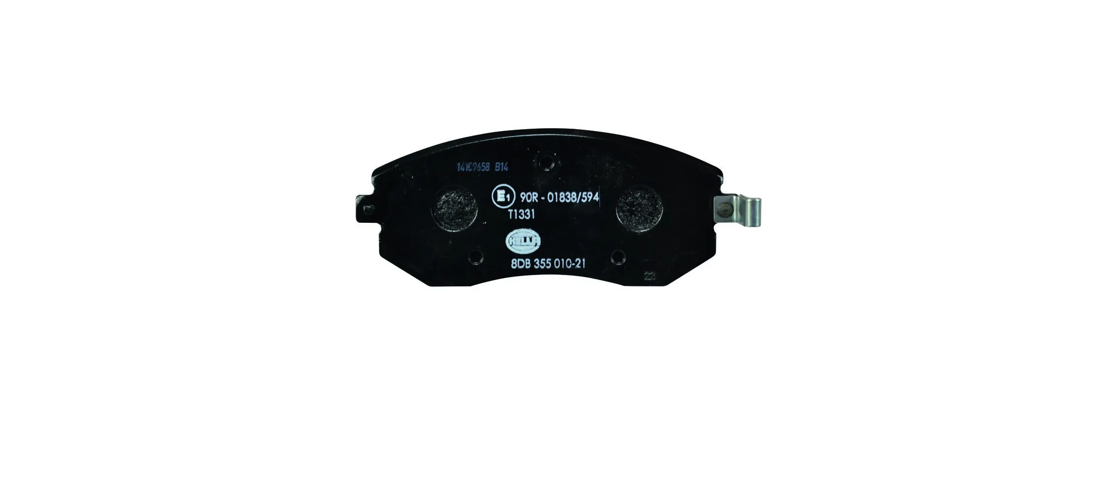8DB355010211 HELLA Колодки передние