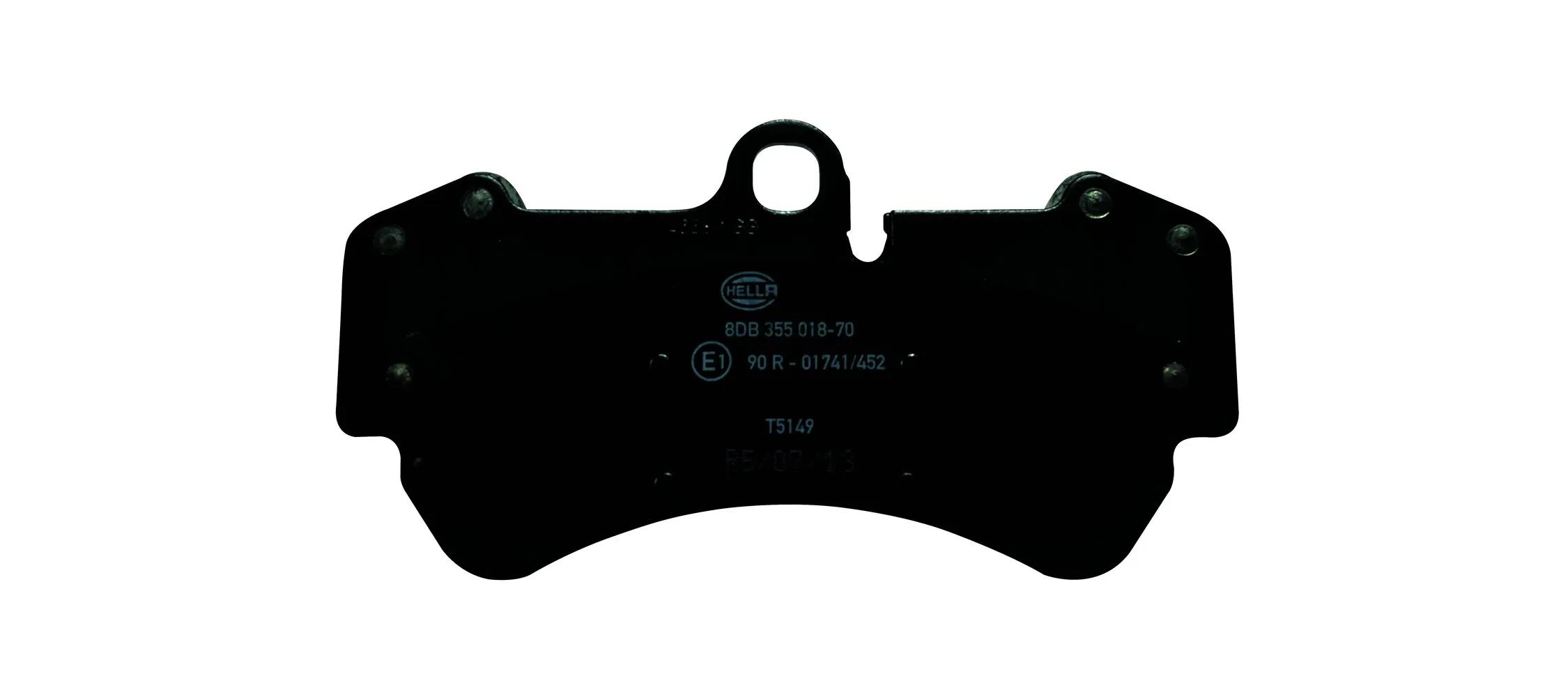 8DB355018701 HELLA Колодки передние