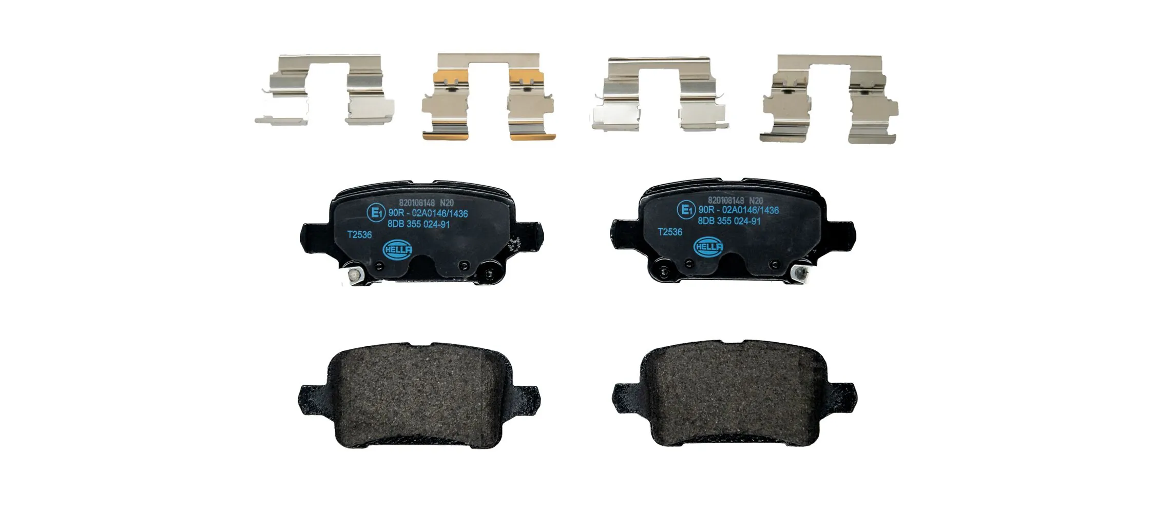 Задние тормозные колодки 986424839 Bosch