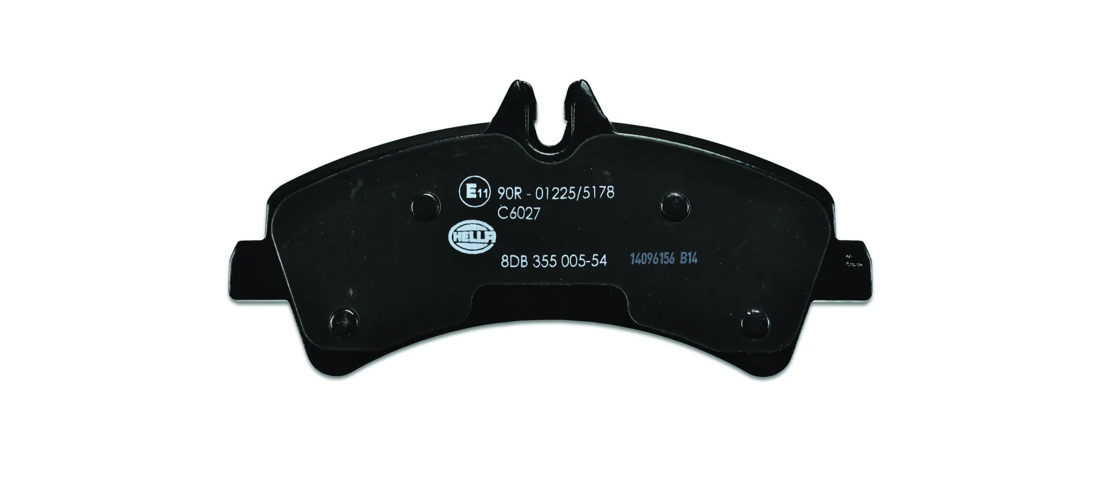 8DB355005541 HELLA Колодки тормозные дисковые комплект