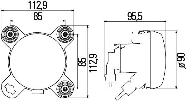 A9568200239 Mercedes Электрооборудование на шасси