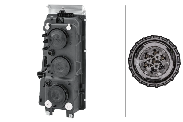 1ER246046521 HELLA Фара передняя правая