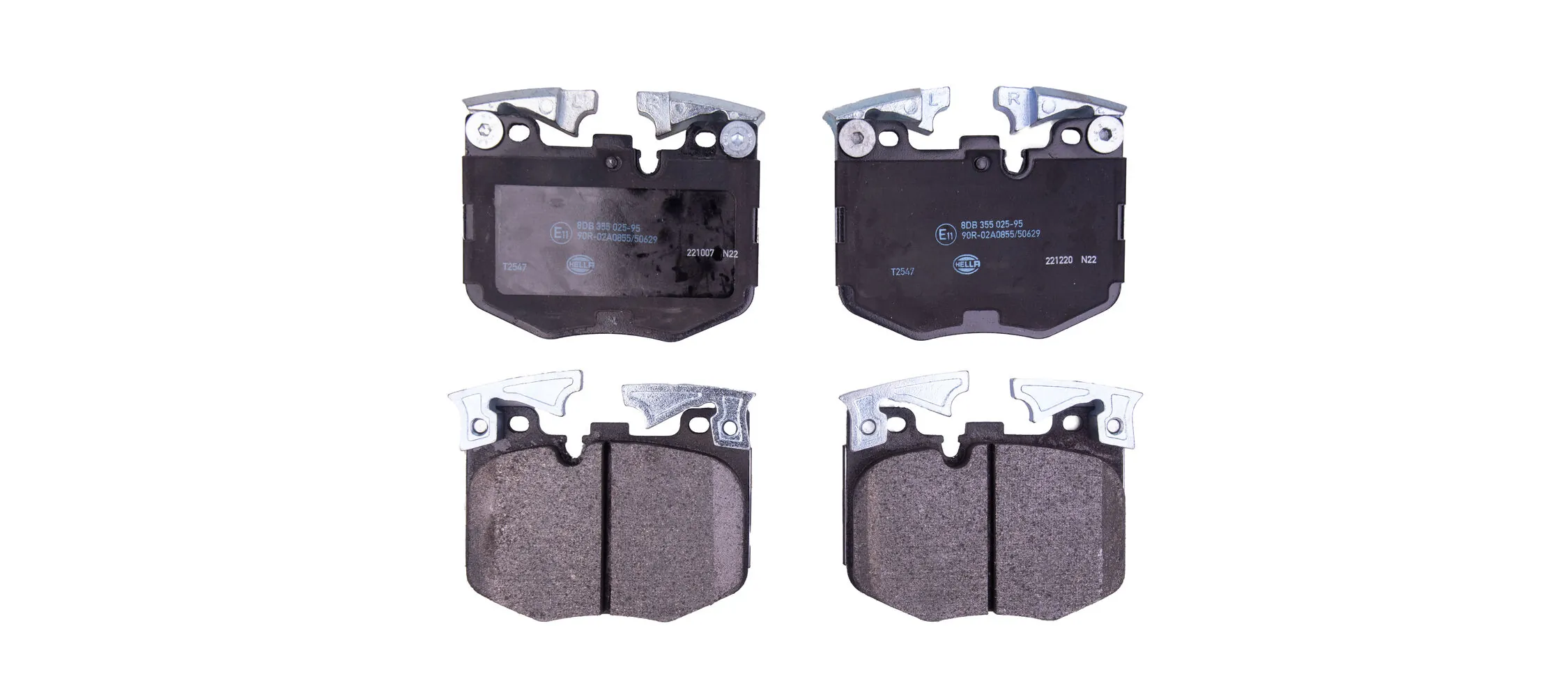 Передние тормозные колодки NXE1867 Power Stop