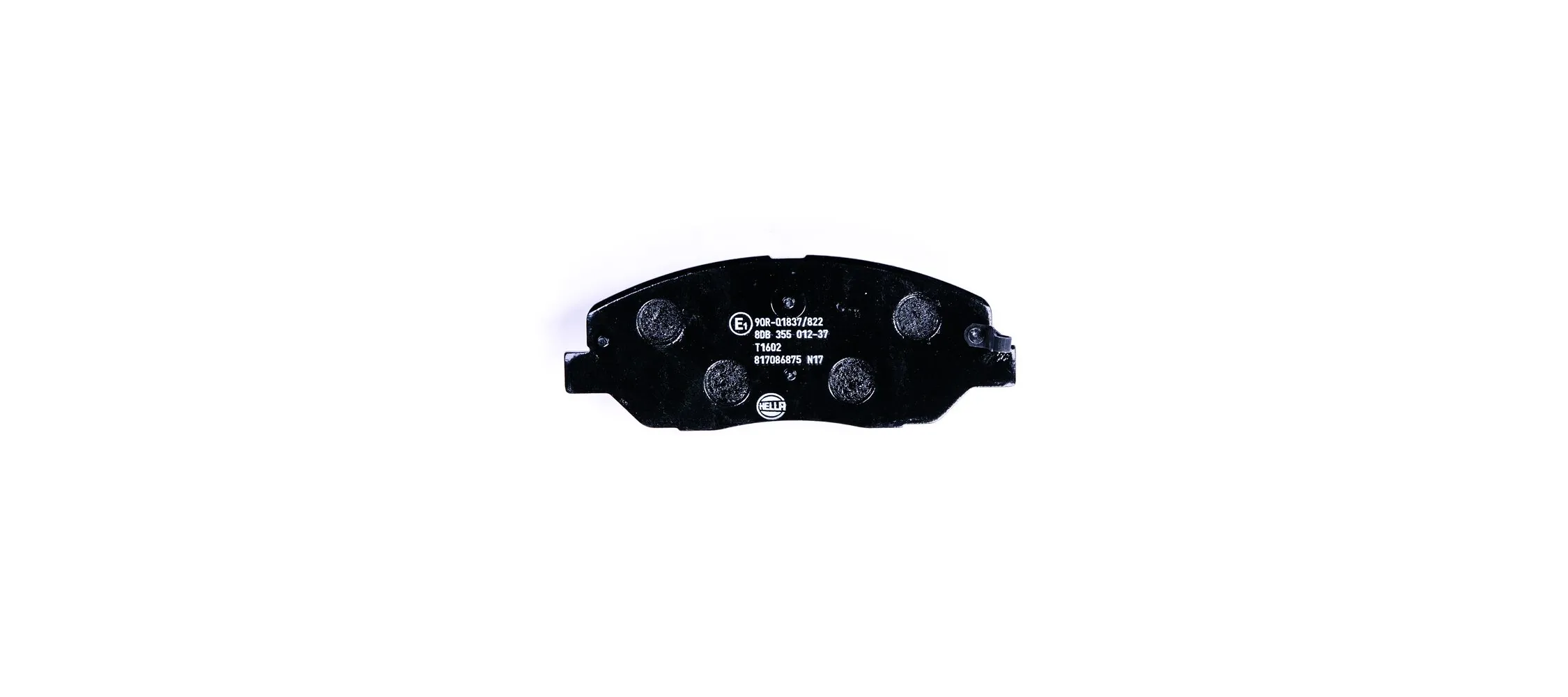 8DB355012371 HELLA Колодки передние