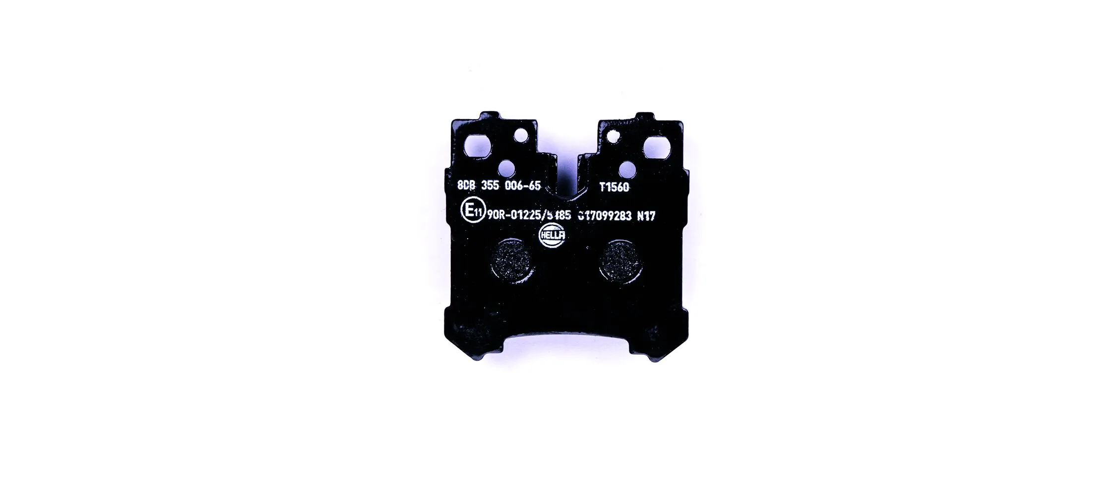8DB355006651 HELLA Колодки тормозные дисковые комплект
