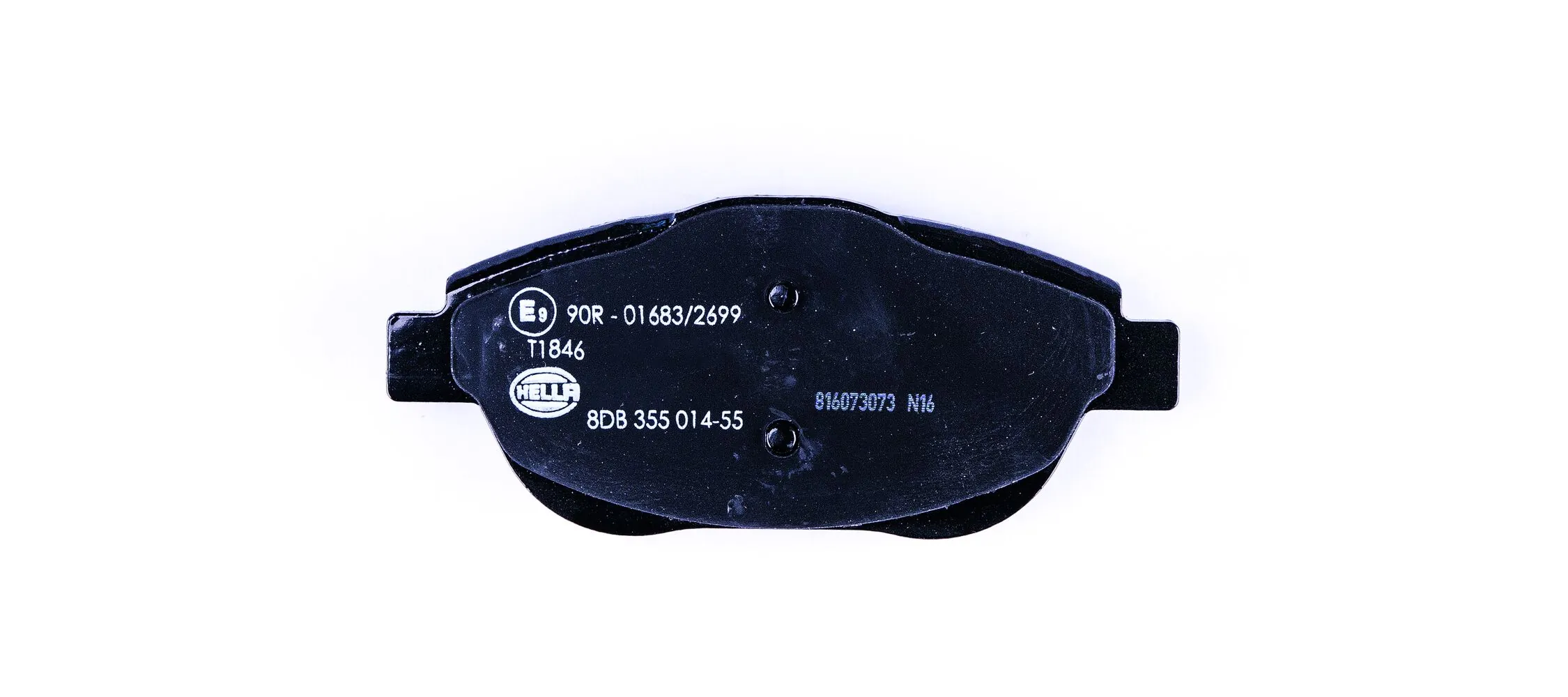 8DB355014551 HELLA Колодки передние