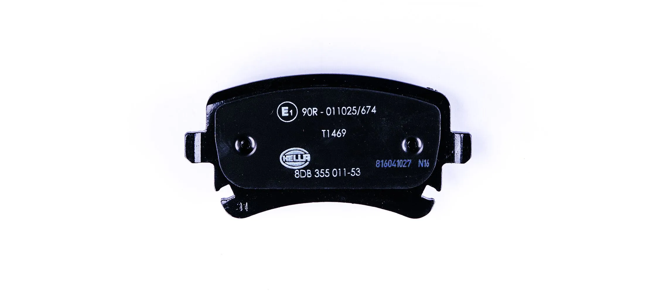 8DB355011531 HELLA Колодки тормозные дисковые комплект