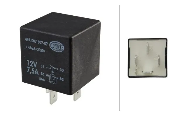 4RA007507071 HELLA Реле электробензонасоса