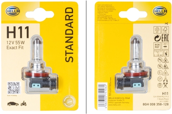 Lâmpada Mazda 323 F V BA