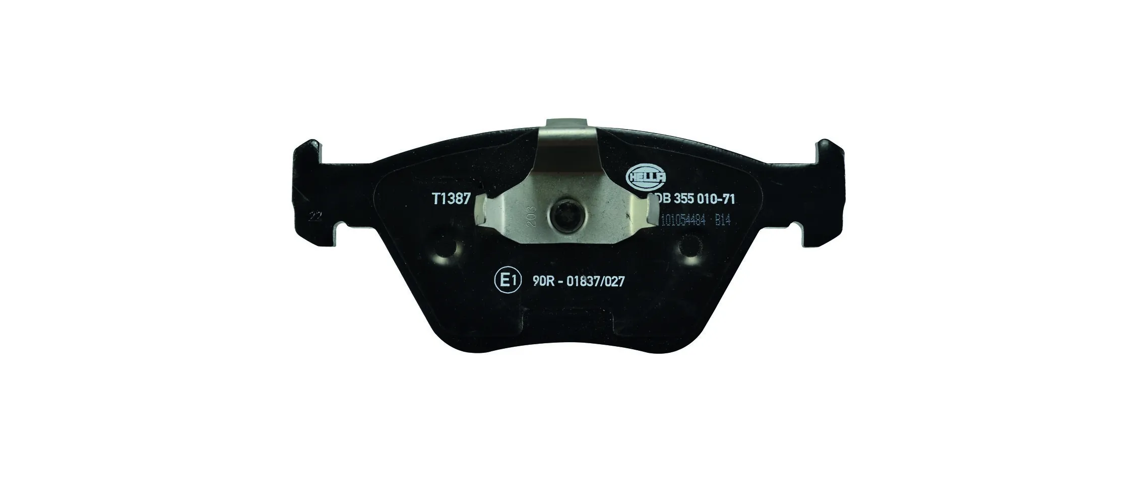 8DB355010711 HELLA Колодки передние