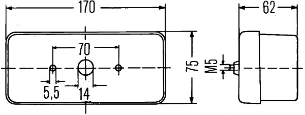 2SD002582027 HELLA Фонари задние