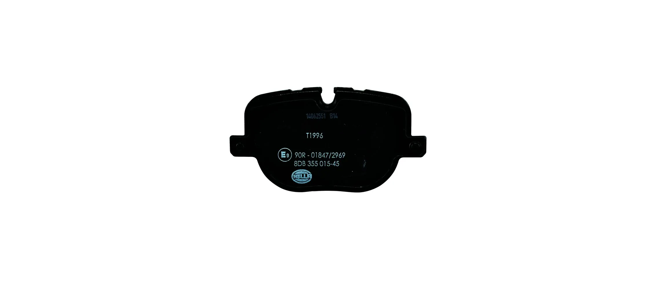 8DB355015451 HELLA Колодки тормозные дисковые комплект