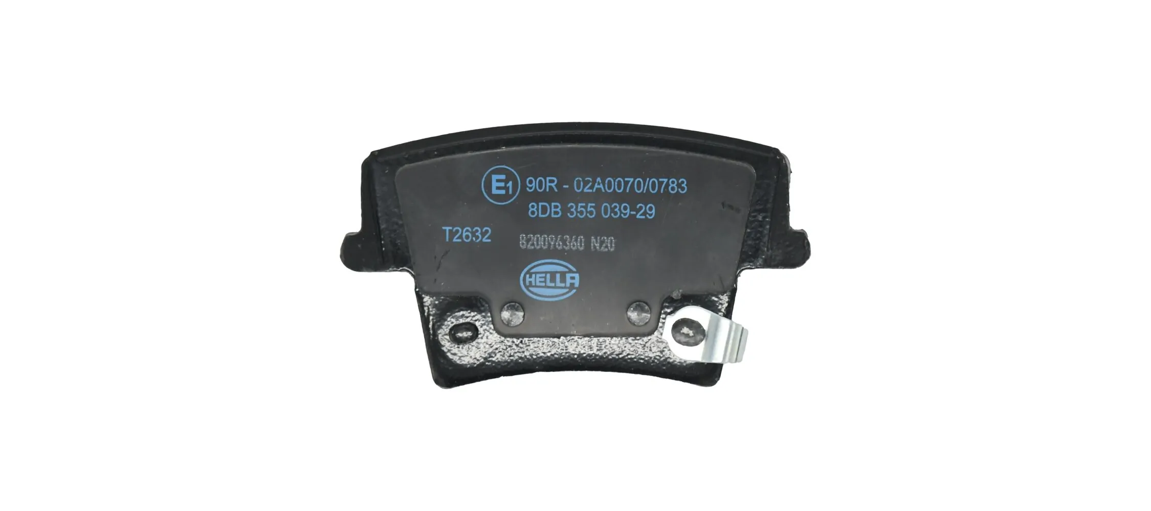 8DB355039291 HELLA Колодки тормозные дисковые комплект