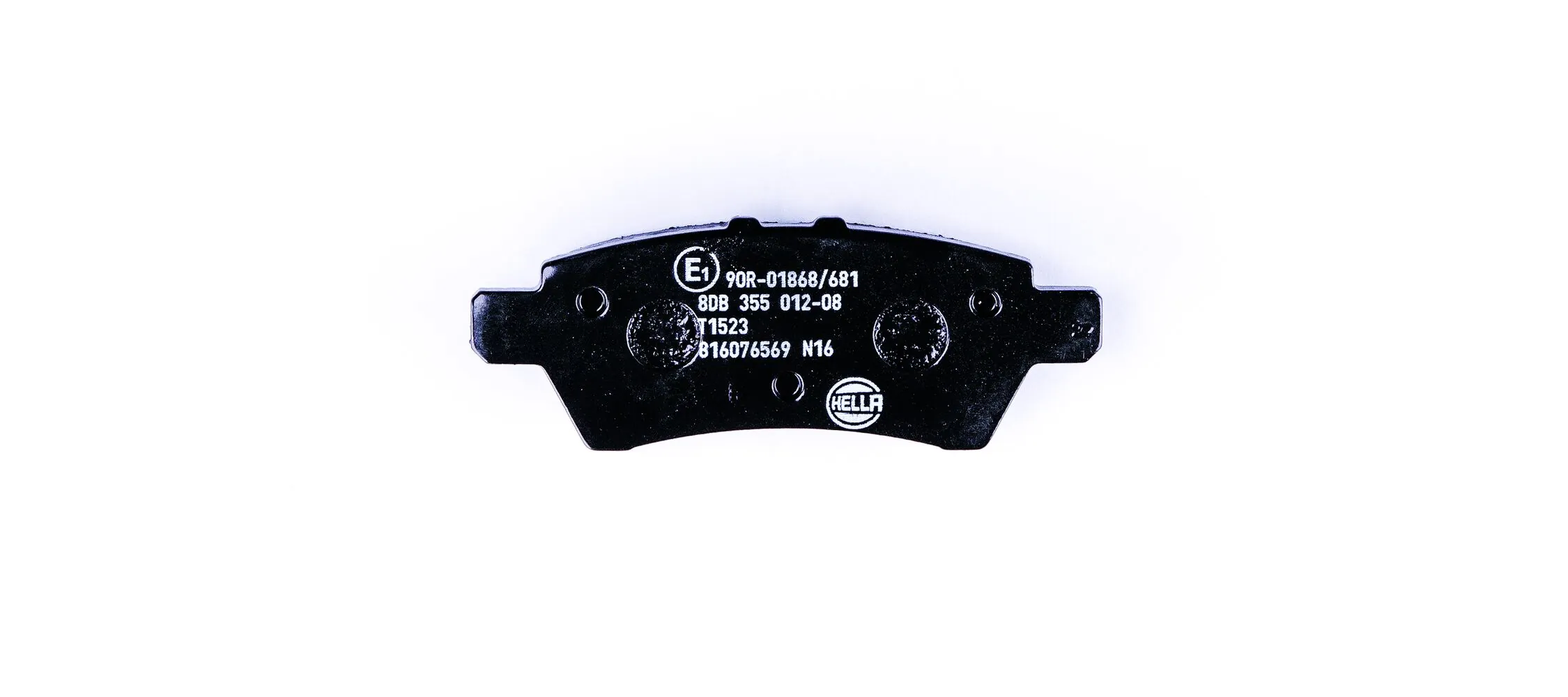 8DB355012081 HELLA Колодки тормозные дисковые комплект