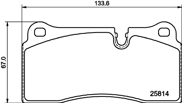 302525 VALEO Колодки тормозные дисковые комплект