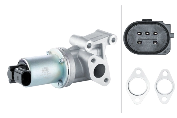  Válvula EGR de recirculação dos gases Hyundai Accent IV sedan (RB) (2010 - 2014) IV
