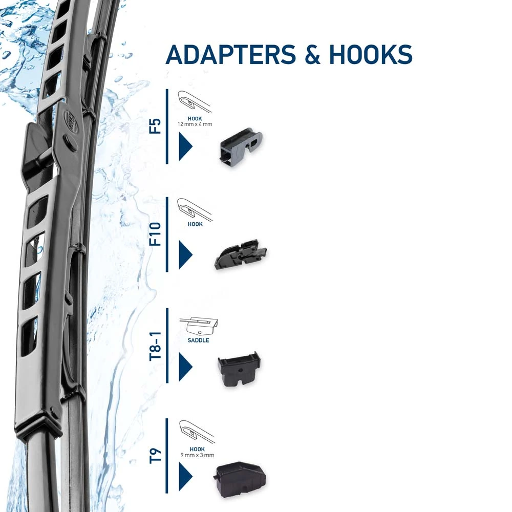 Щетка дворника правая HELLA 9XW184107241