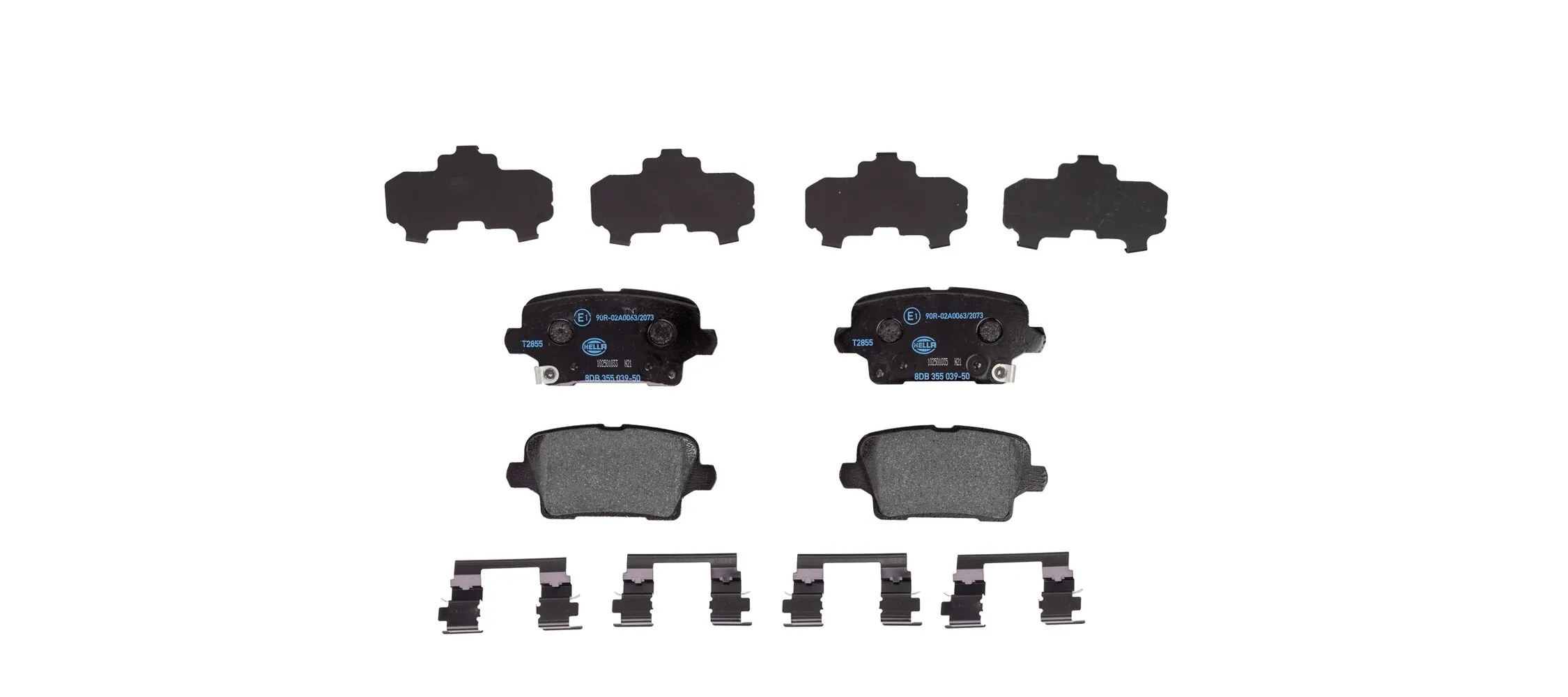 13517694 Peugeot/Citroen Колодки тормозные дисковые комплект