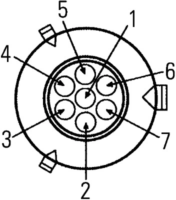 Купить A0015405870 Mercedes Задняя правая фара