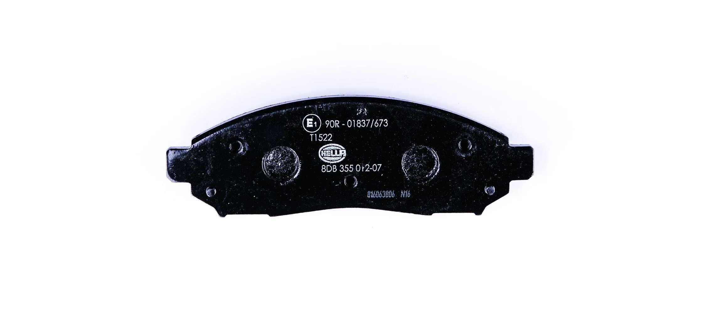 8DB355012071 HELLA Колодки передние