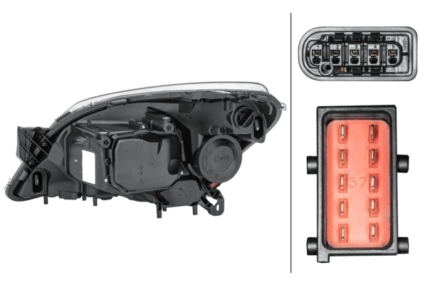 Правая блок фара Polcar 5509100E цена, от 149.29 USD
