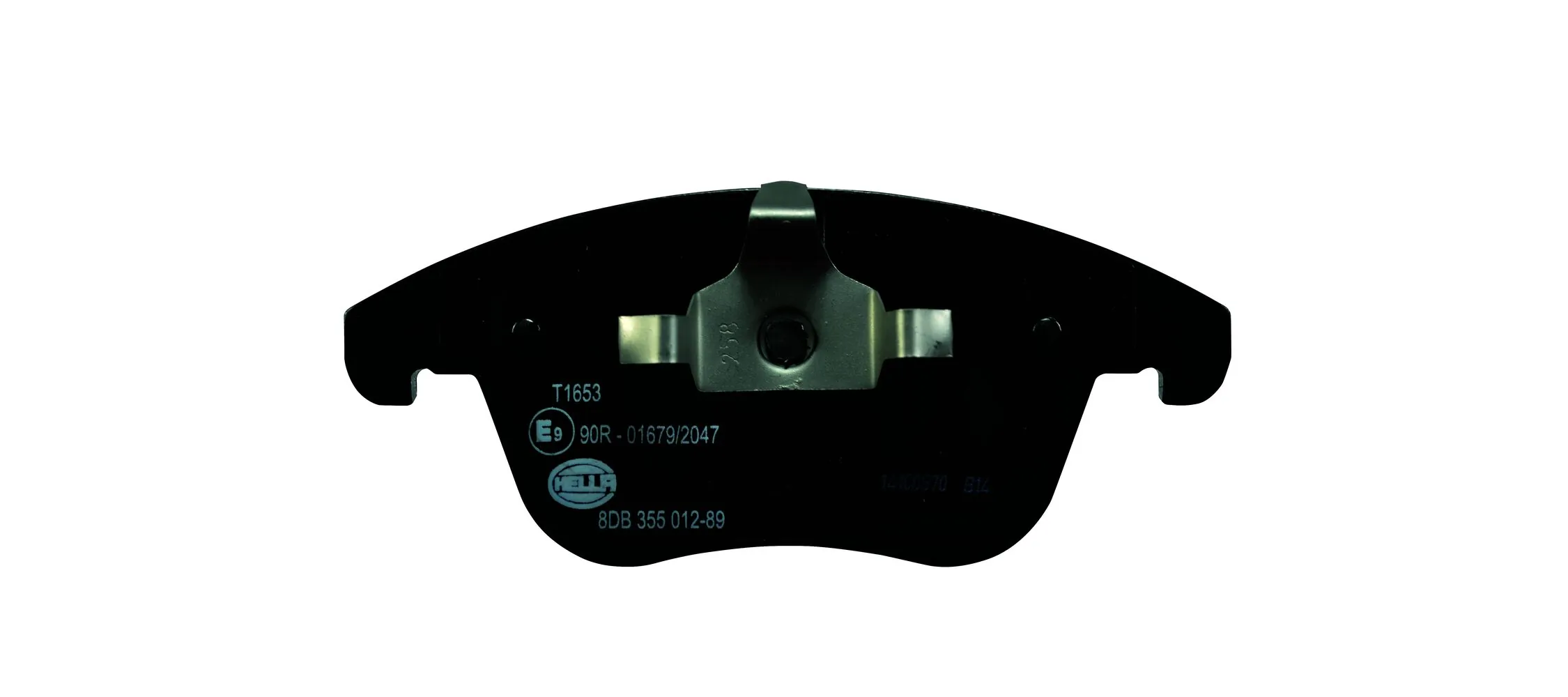 8DB355012891 HELLA Колодки передние